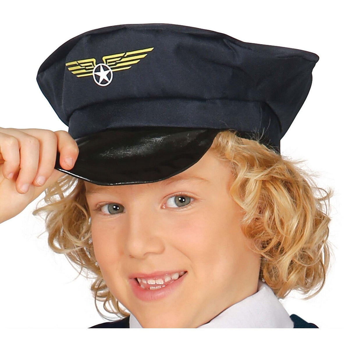 Op deze afbeelding zie je een Kostuums, van het merk Guirca. Piloot Bo Hoogvlieger Jongen Kostuum