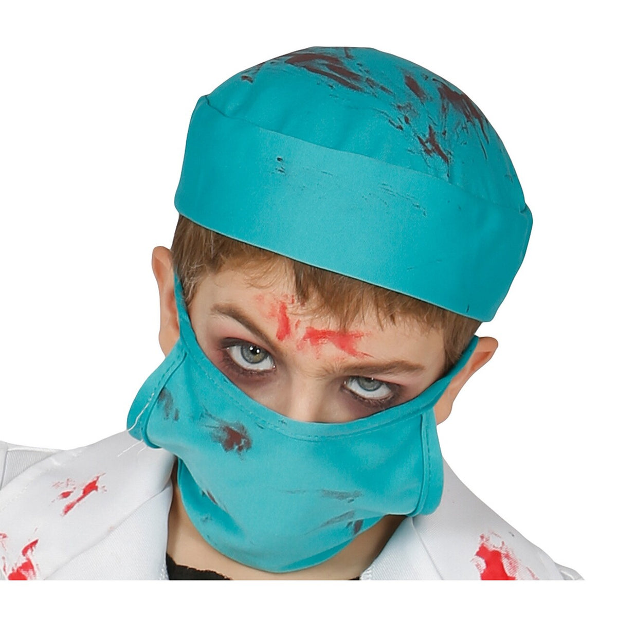 Op deze afbeelding zie je een Kostuums, van het merk Guirca. Zombie Dokter Lustbloed Kind Kostuum