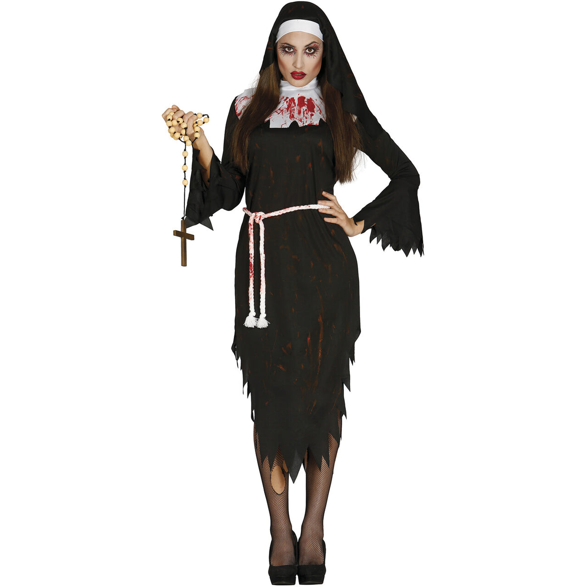 Op deze afbeelding zie je een Kostuums, van het merk Guirca. Verslonden Zombie Non Vrouw Kostuum