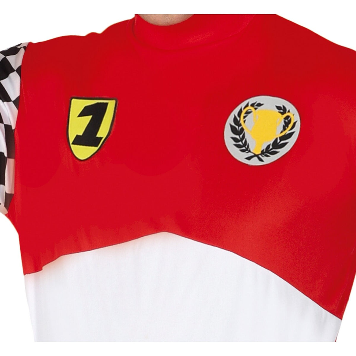 Op deze afbeelding zie je een Kostuums, van het merk Guirca. Formule 1 Kampioen Fer Ari Man Kostuum