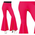 Pantalon Disco Rose à Pattes Déph 70s