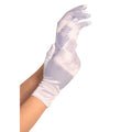 Gants En Satin Blanc