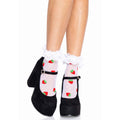 Chaussettes Fraises Mignonnes Avec Volants
