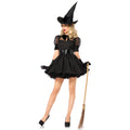 Enchanteresse Sorcière Noire Sexy Costume Femme