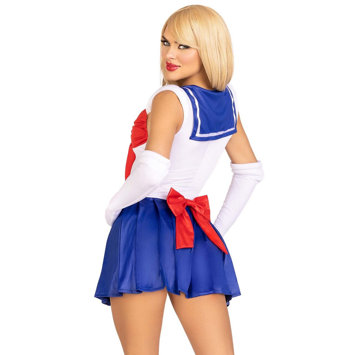 Op deze afbeelding zie je een Kostuums, van het merk Leg Avenue. Sexy Sailor Vrouw Kostuum