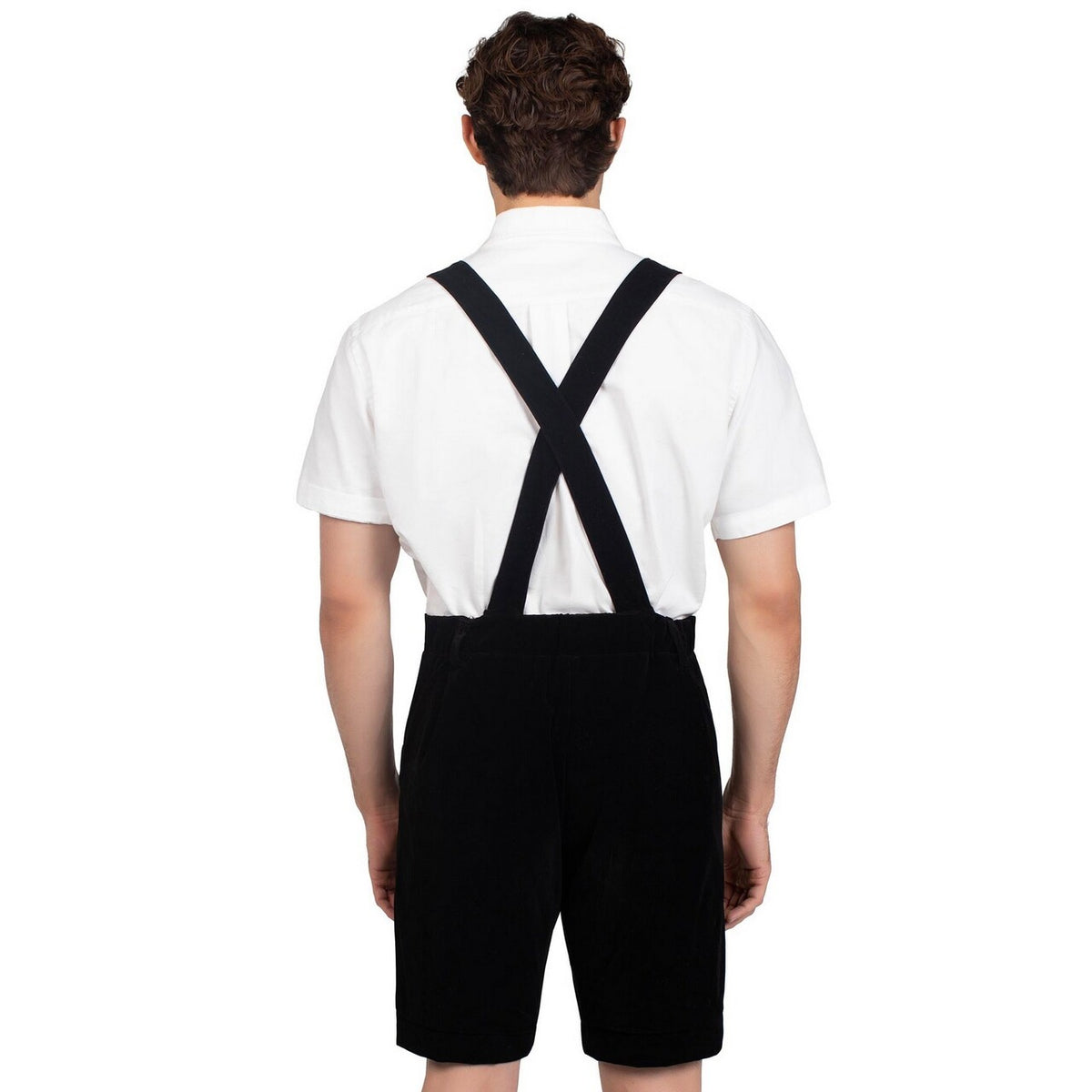 Op deze afbeelding zie je een Kostuums, van het merk Leg Avenue. Bavarian Lederhosen Zwart Man