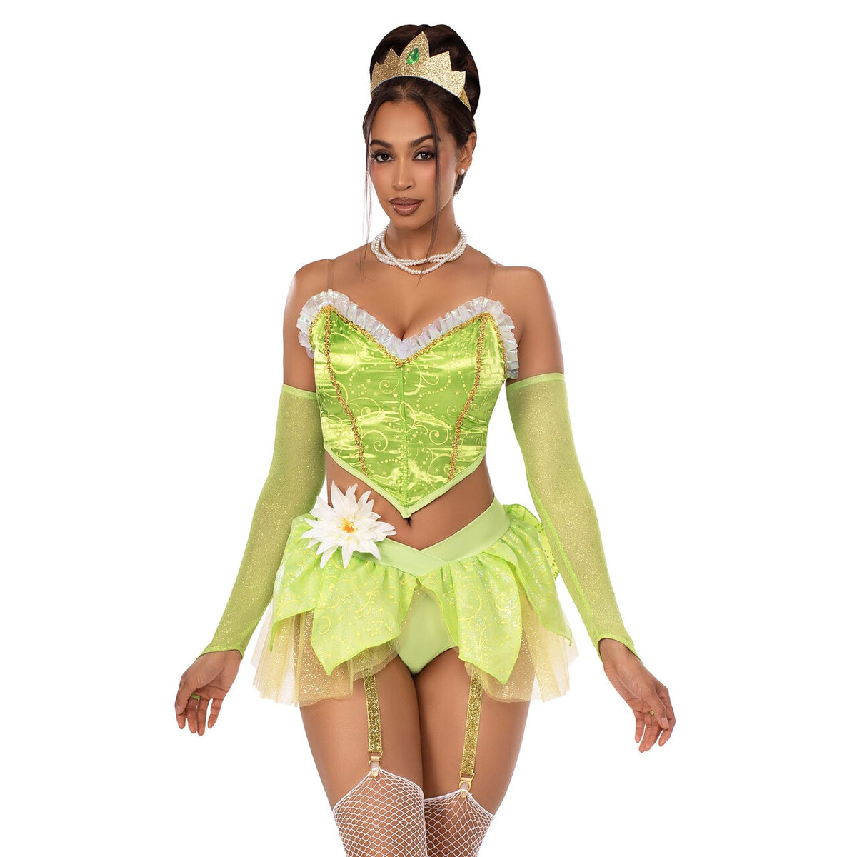Op deze afbeelding zie je een Kostuums, van het merk Leg Avenue. Bayou Babe Costume Vrouw Kostuum