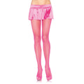 Collants Résille En Nylon Rose