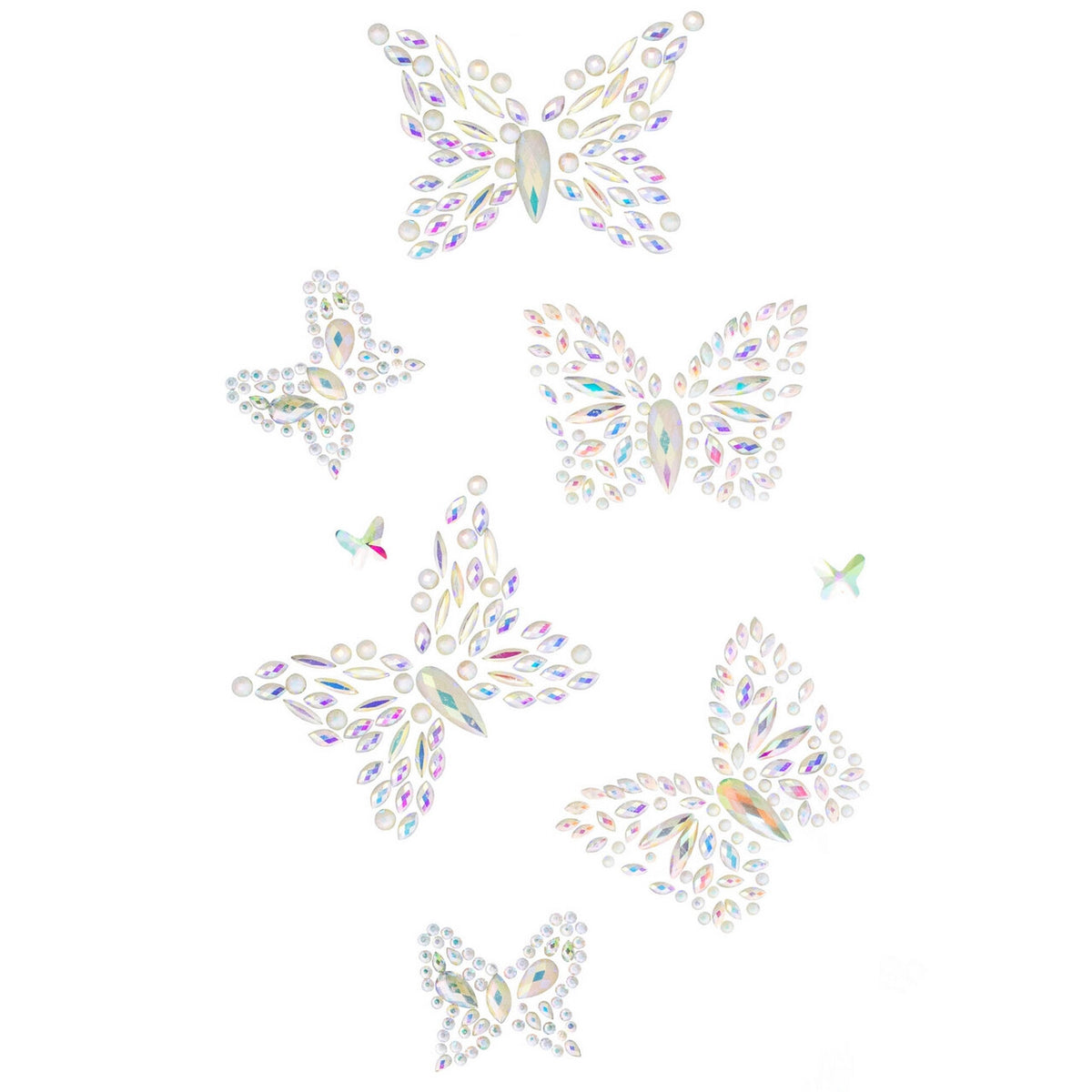 Op deze afbeelding zie je een Accessoires, van het merk Leg Avenue. Glow In The Dark Bodystickers Aurelia