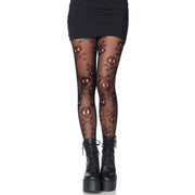 Op deze afbeelding zie je een Accessoires, van het merk Leg Avenue. Doodshoofd Net Panty