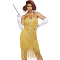 Glenda Charleston Dorée Costume Femme