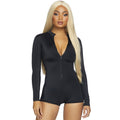 Combinaison Noire Longues Nuits Sombres Femme