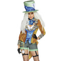 Fou Déguisement Chapelier Extravagant Costume Femme