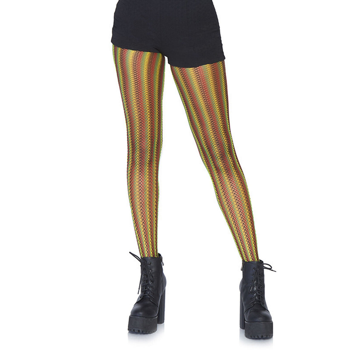 Op deze afbeelding zie je een Accessoires, van het merk Leg Avenue. Rasta Jamaica Visnet Panty