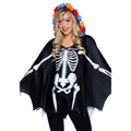 Poncho De Squelette Jour Des Morts Femme