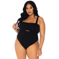 Haut Noir Avec Body Grande Taille Costume Femme