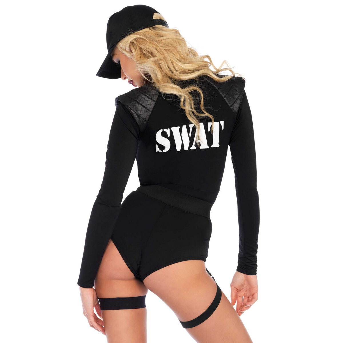 Op deze afbeelding zie je een Kostuums, van het merk Leg Avenue. Special Swat Team Babe Vrouw Kostuum