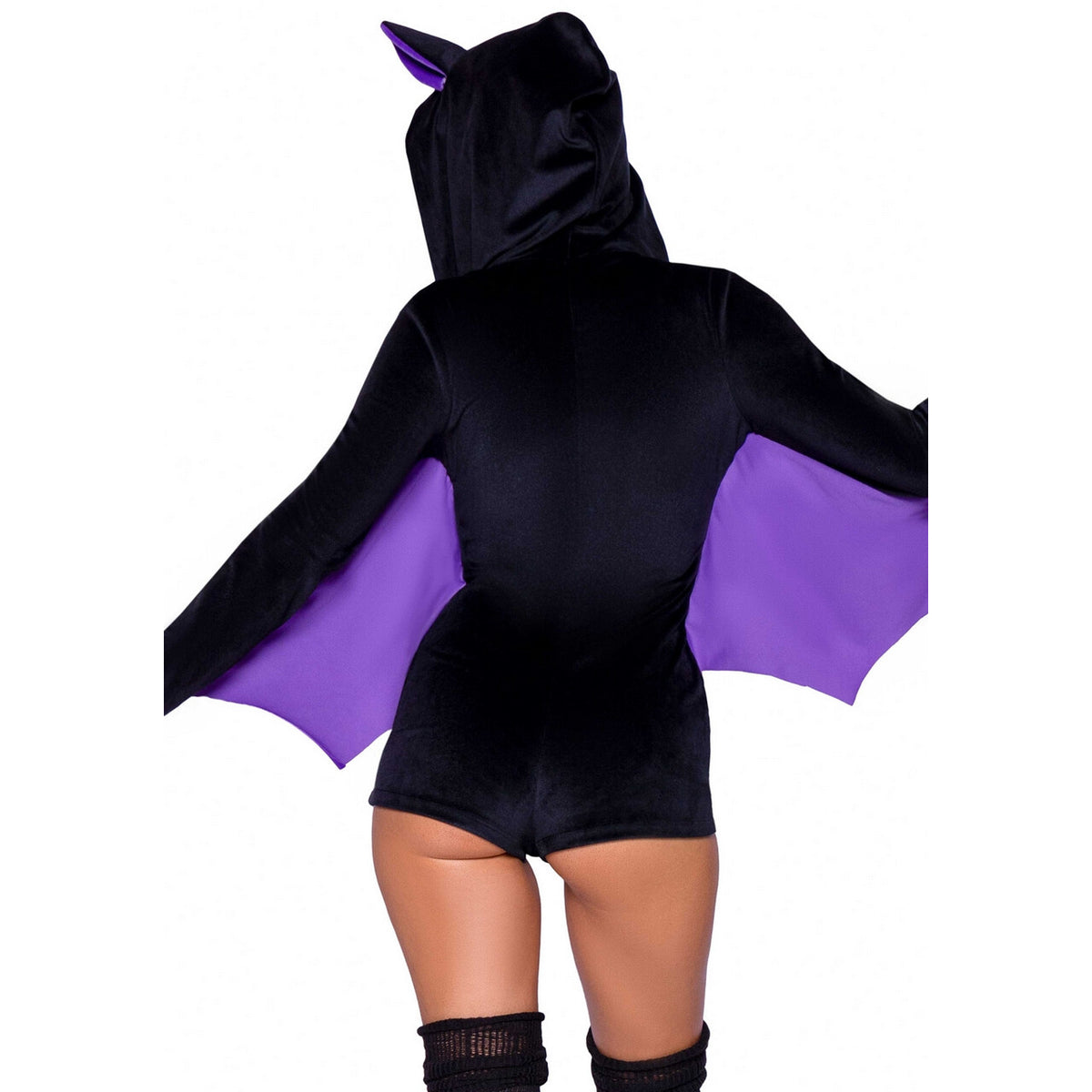 Op deze afbeelding zie je een Kostuums, van het merk Leg Avenue. Hot Bad Bat Girl Vrouw Kostuum