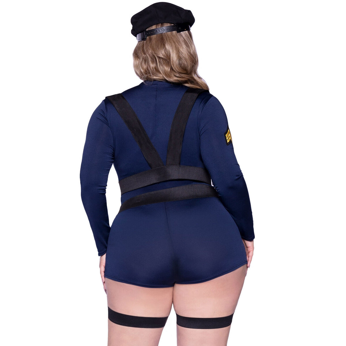 Op deze afbeelding zie je een Kostuums, van het merk Leg Avenue. Zero Tolerance Politie Plus Size Vrouw Kostuum