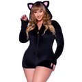 Souris Noire Coquine Grande Taille Costume Femme