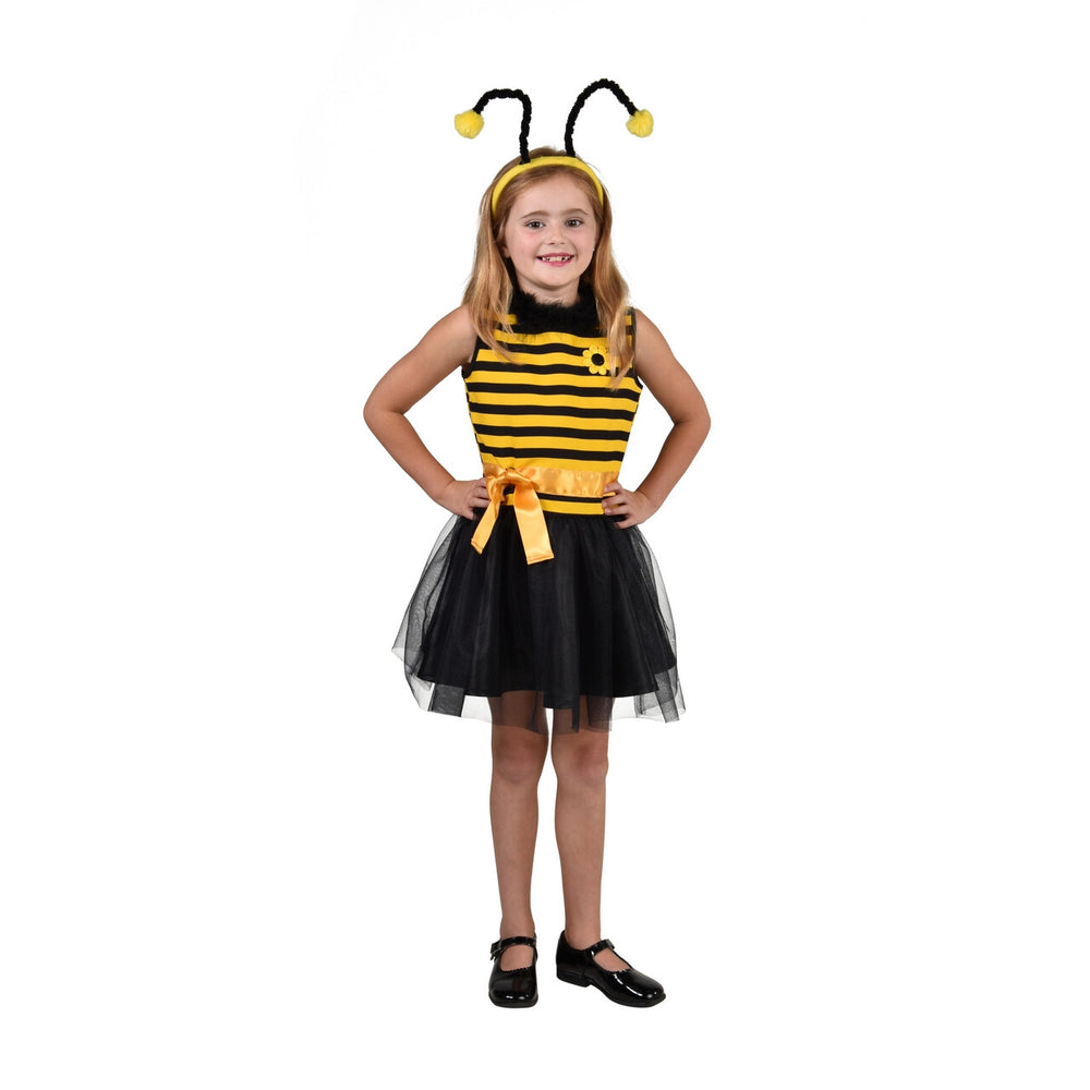 Op deze afbeelding zie je een Kostuums, van het merk Magic By Freddy's. Queen Bee Zonder Schattig Meisje Kostuum