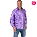 Chemise En Satin Violet