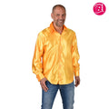 Chemise Satin Jaune