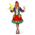 Éclat Clown Arc-En-Ciel Costume