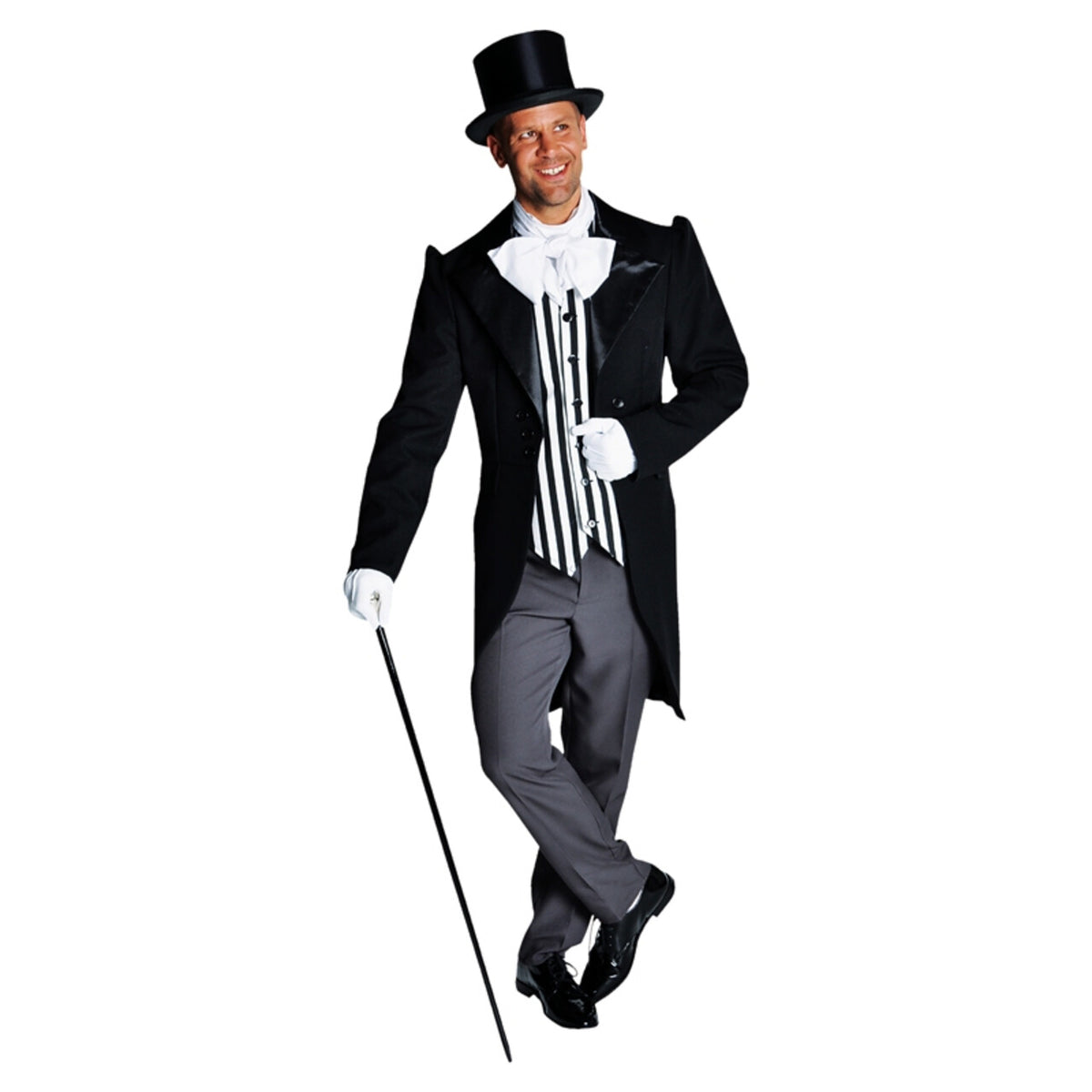 Op deze afbeelding zie je een Kostuums, van het merk Magic By Freddy's. My Lord Charles Dickens Engeland Man Kostuum