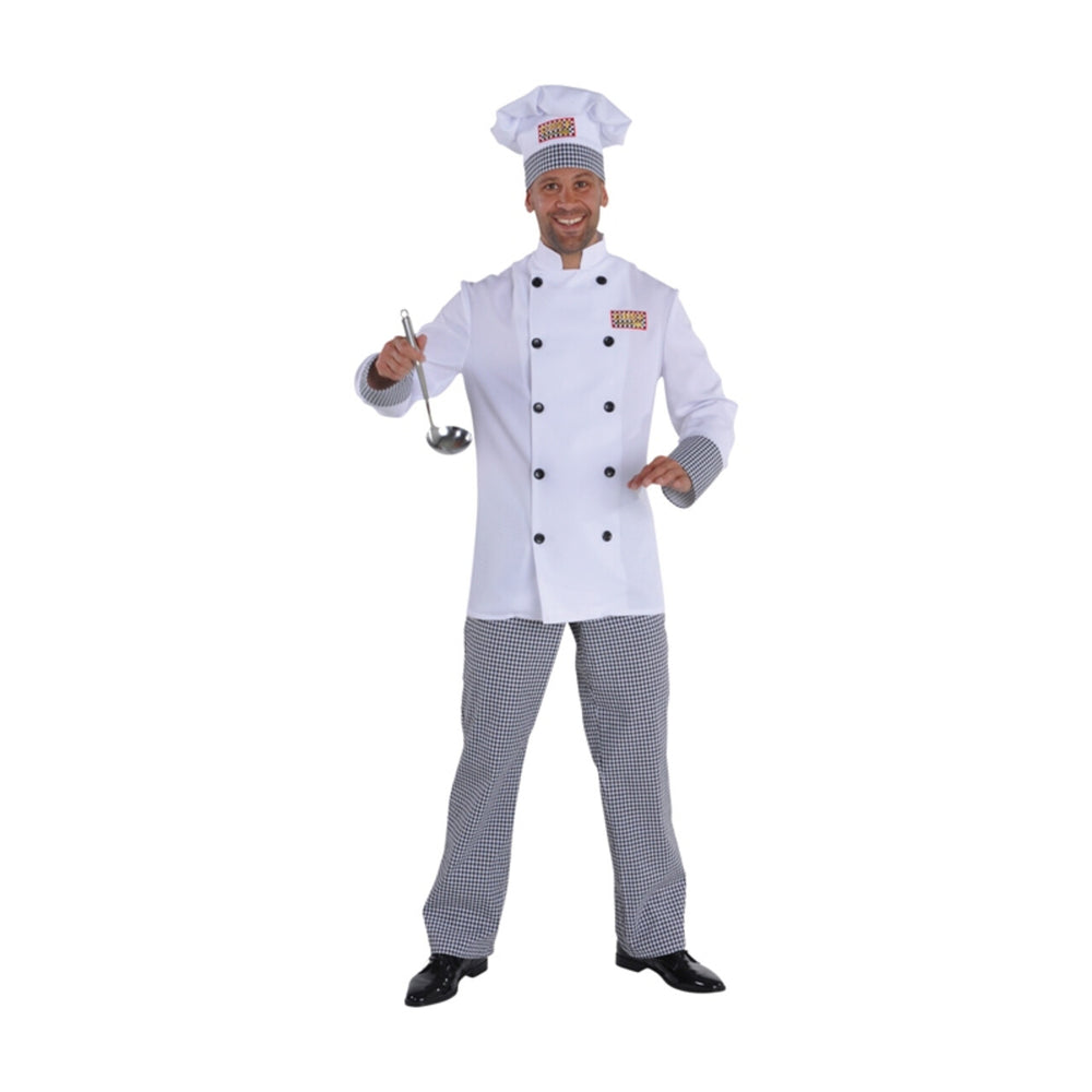 Op deze afbeelding zie je een Kostuums, van het merk Magic By Freddy's. Chef Haute Cuisine Keuken Baas Man Kostuum