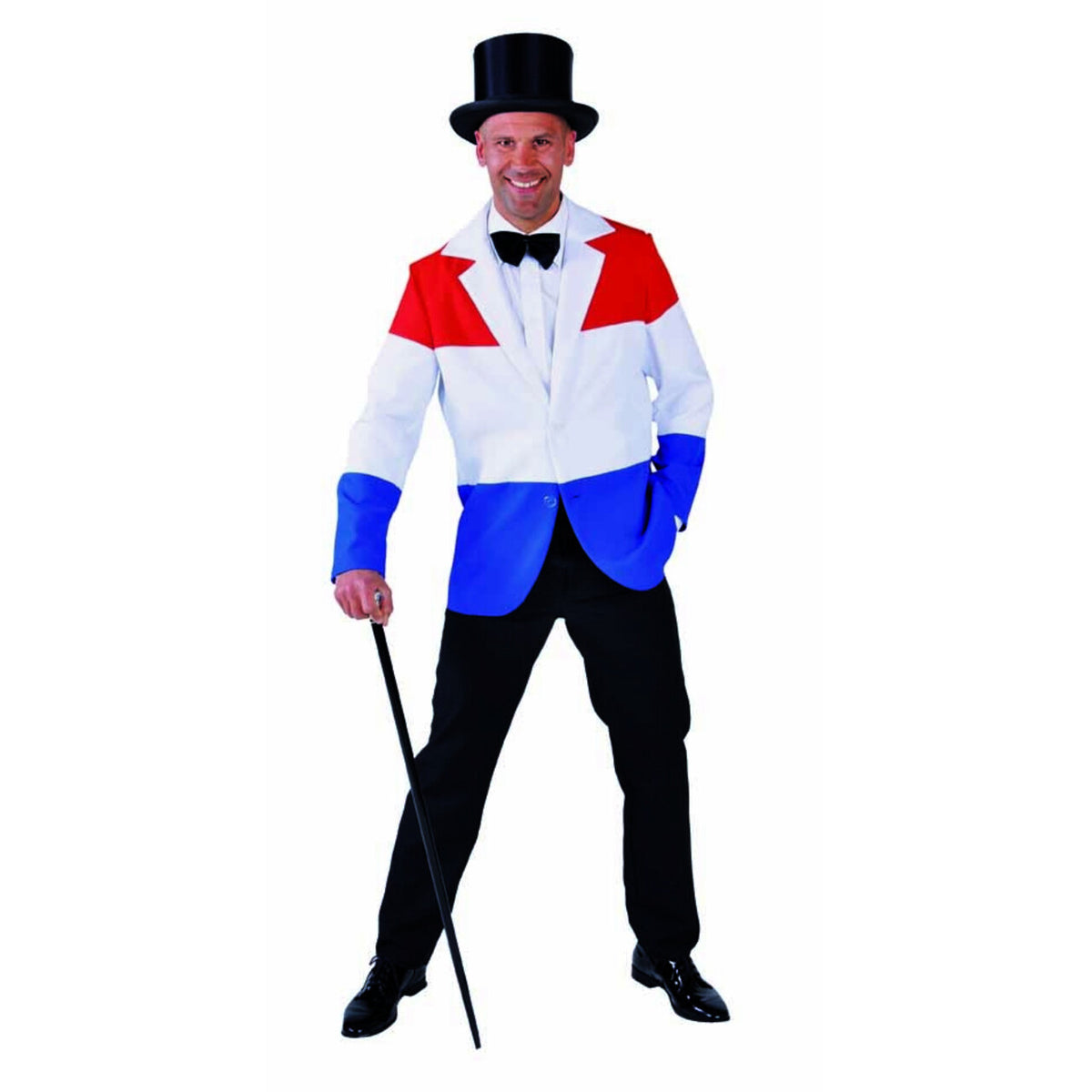 Op deze afbeelding zie je een Kostuums, van het merk Magic By Freddy's. Skybox Supporter Holland Colbert Man