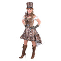 Steampunk Vol Tandwielen En Radertjes Vrouw Kostuum