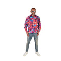 Chemise Tourbillons Psychédéliques Rose