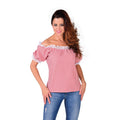 Blouse épaules Nues Séduisante Couleur Locale Costume