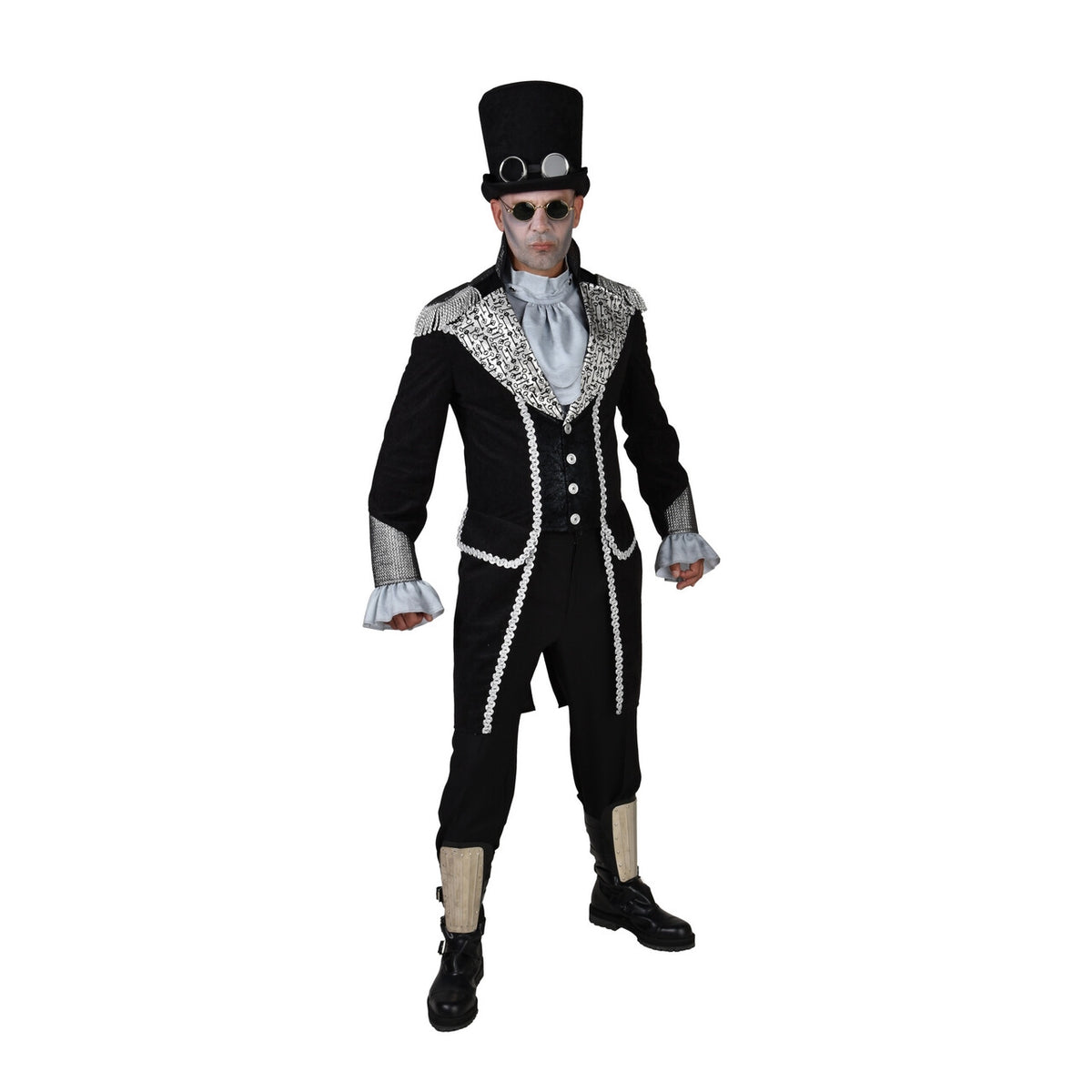 Op deze afbeelding zie je een Kostuums, van het merk Magic By Freddy's. Steeltown Steampunk Sleutels Jas Man