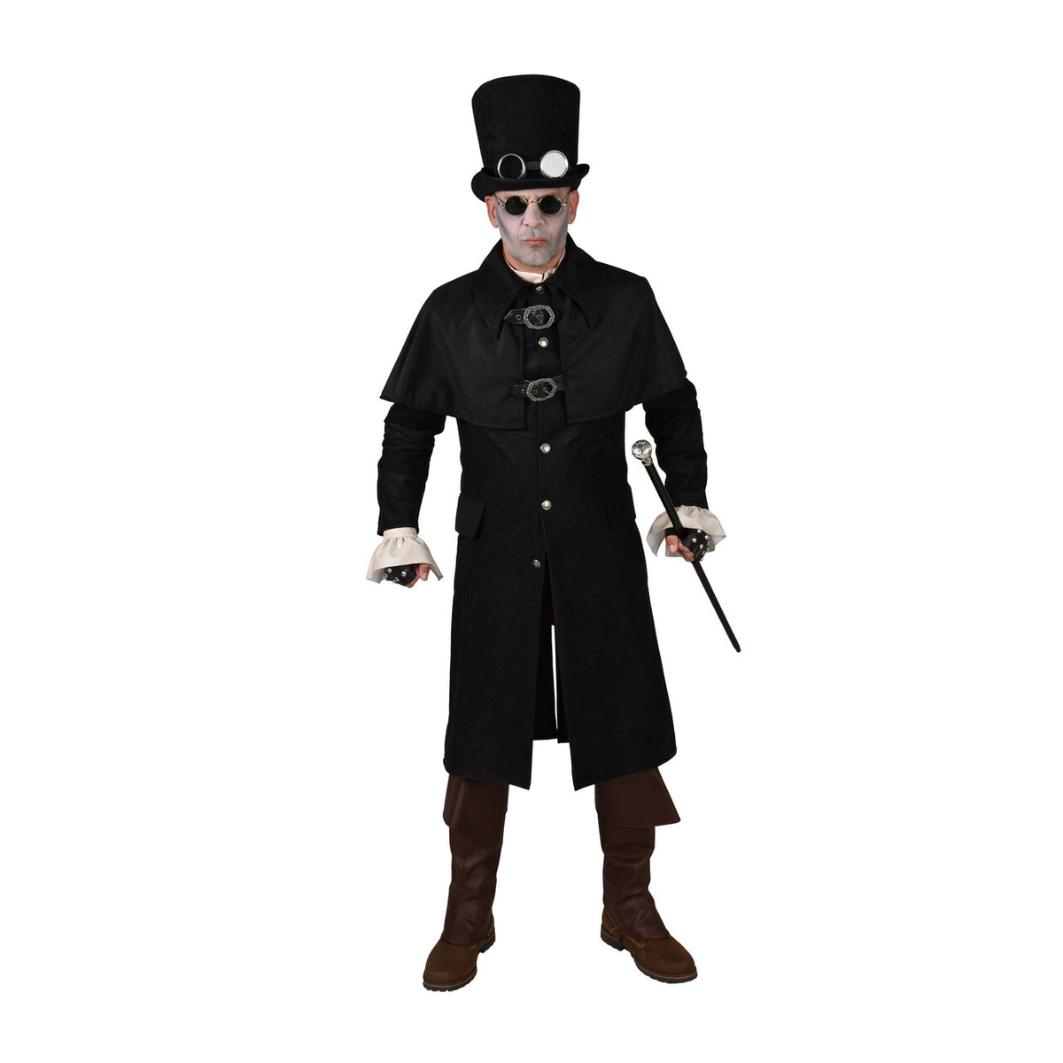 Op deze afbeelding zie je een Kostuums, van het merk Magic By Freddy's. Overjas Duistere Koetsier Des Doods Man