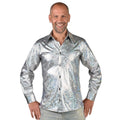 Chemise Disco Argentée