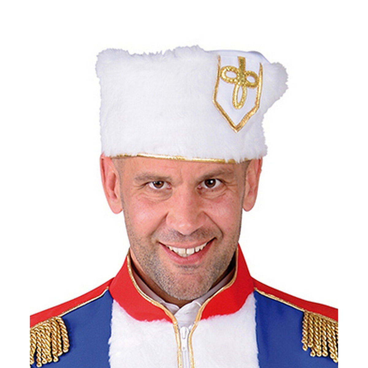 Op deze afbeelding zie je een Accessoires, van het merk Magic By Freddy's. Witte Warme Russische Kozak Hoed