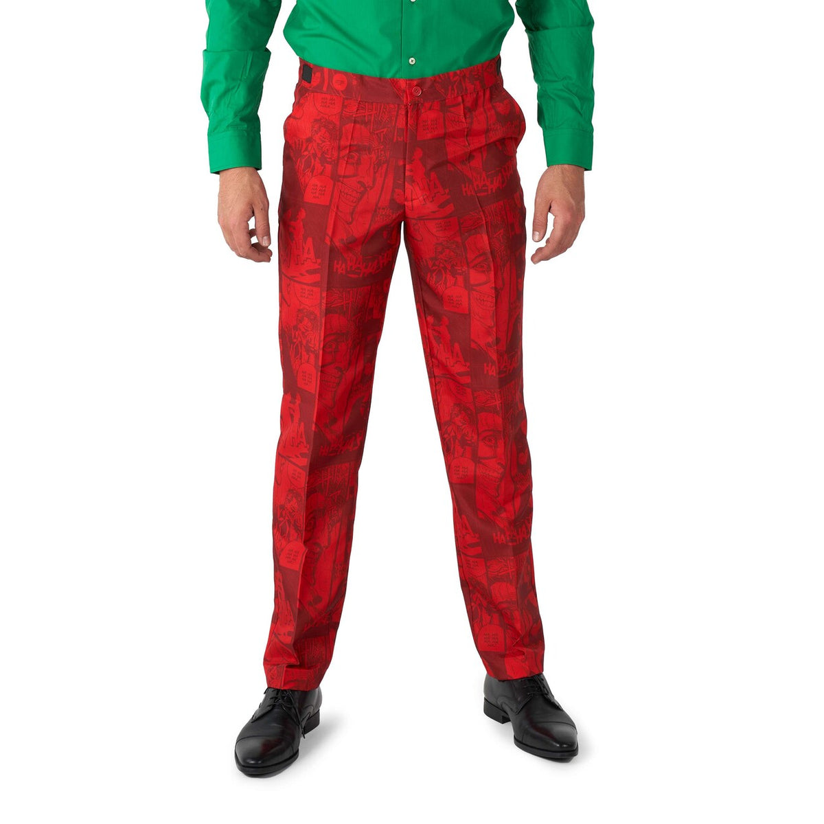 Op deze afbeelding zie je een Kostuums, van het merk Suitmeister. Scarlet Joker™ Man Kostuum