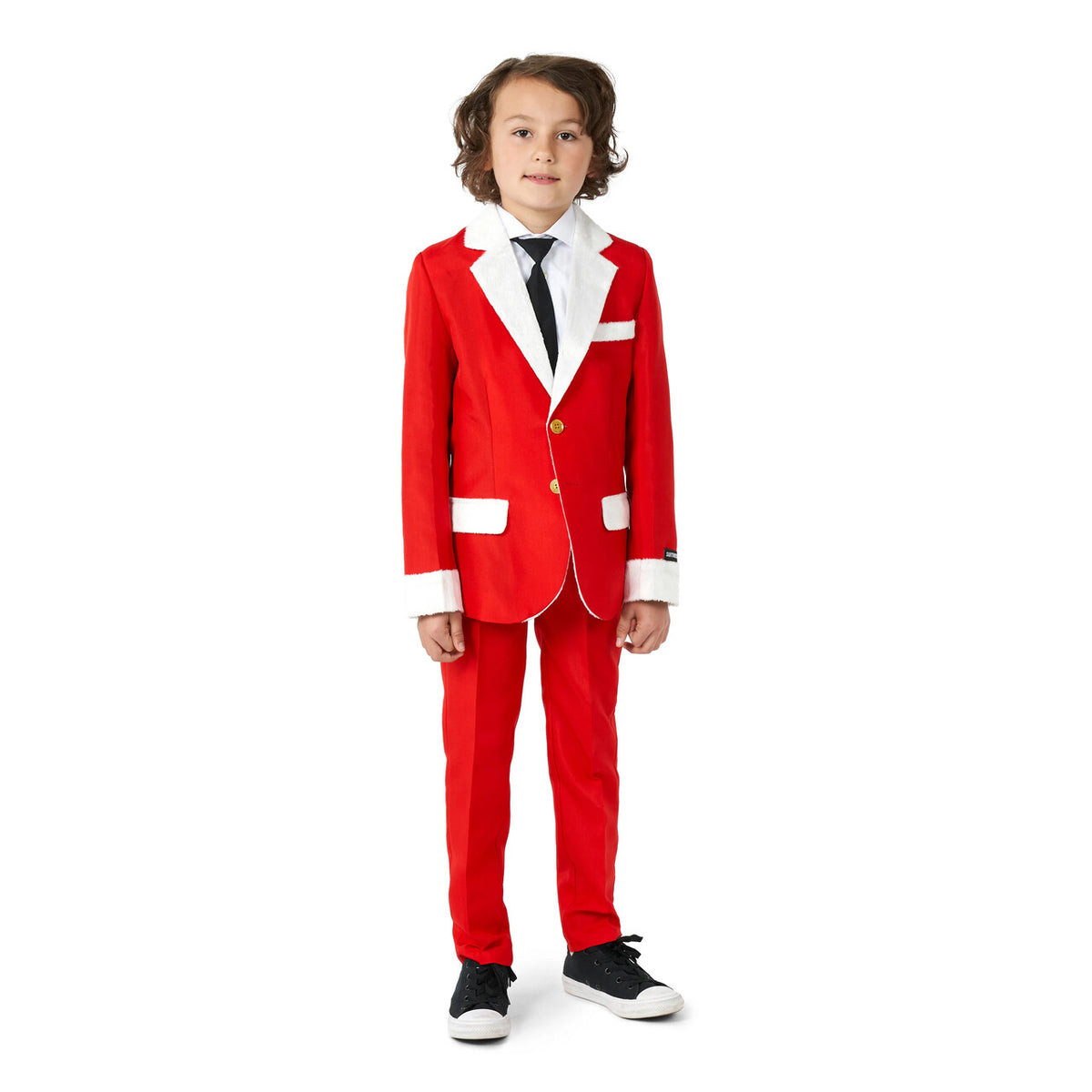 Op deze afbeelding zie je een Kostuums, van het merk Suitmeister. Boys Ho Ho Ho Kerstman Jongen Kostuum