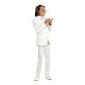 Fête En Blanc Uni Costume Garçon
