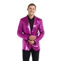 Blazer Rose À Paillettes Homme