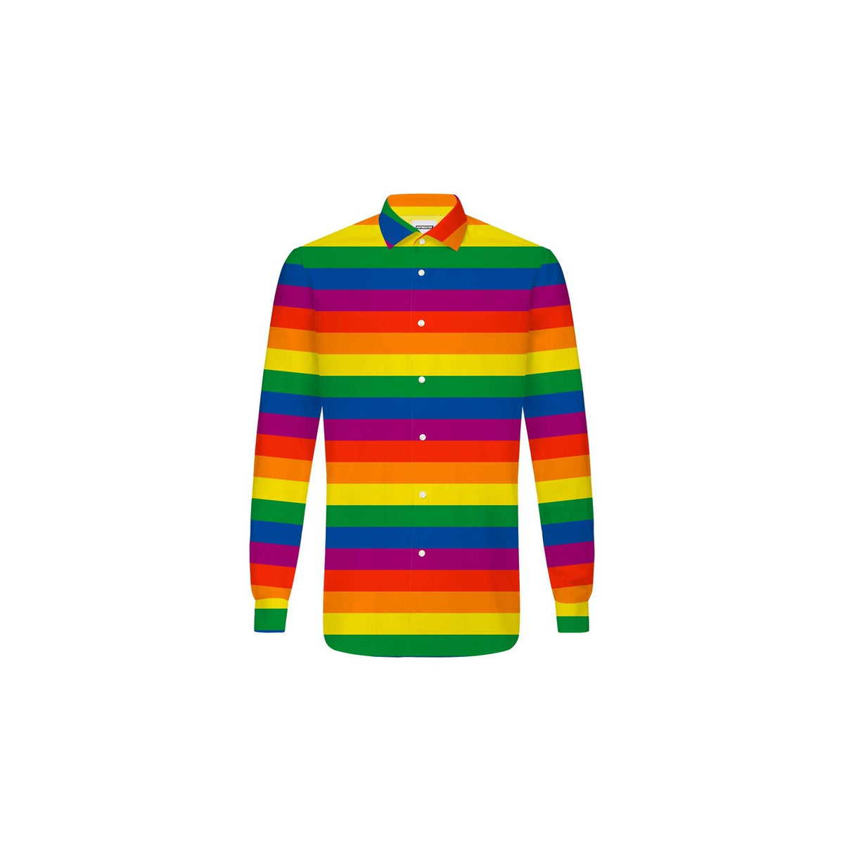 Op deze afbeelding zie je een Kostuums, van het merk Suitmeister. Rainbow Man Kostuum