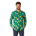Chemise De Noël Verte
