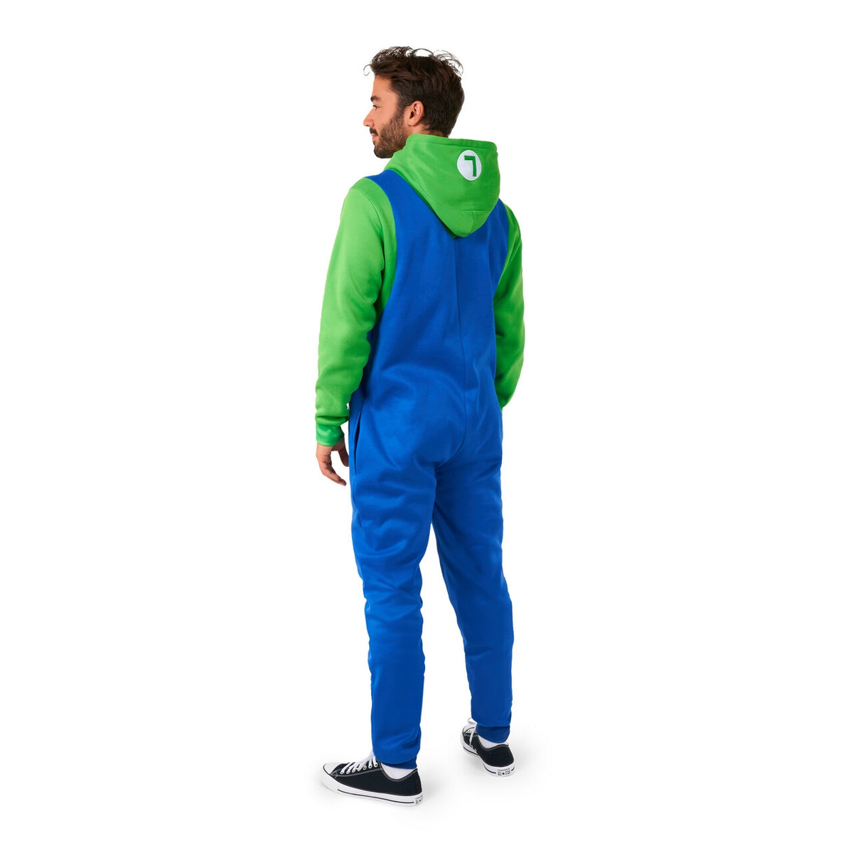 Op deze afbeelding zie je een Kostuums, van het merk Opposuits. Lollige Super Loodgieter Luigi™ Onesie Kostuum