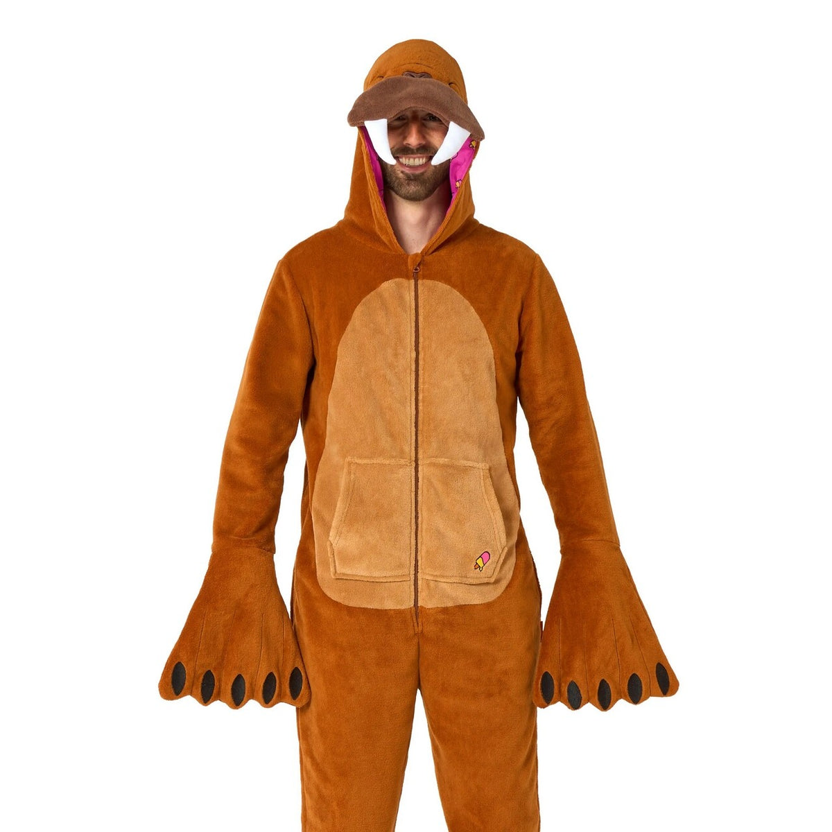 Op deze afbeelding zie je een Kostuums, van het merk Opposuits. Wally De Walrus Onesie Man Kostuum