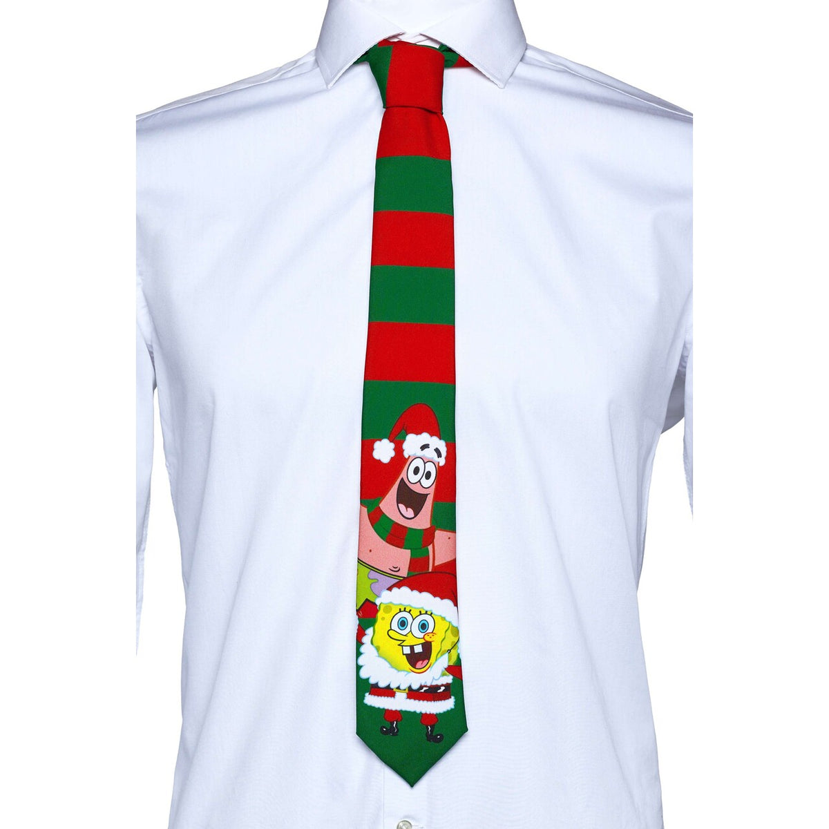 Op deze afbeelding zie je een Accessoires, van het merk Opposuits. Spongebob™ Tie - Christmas
