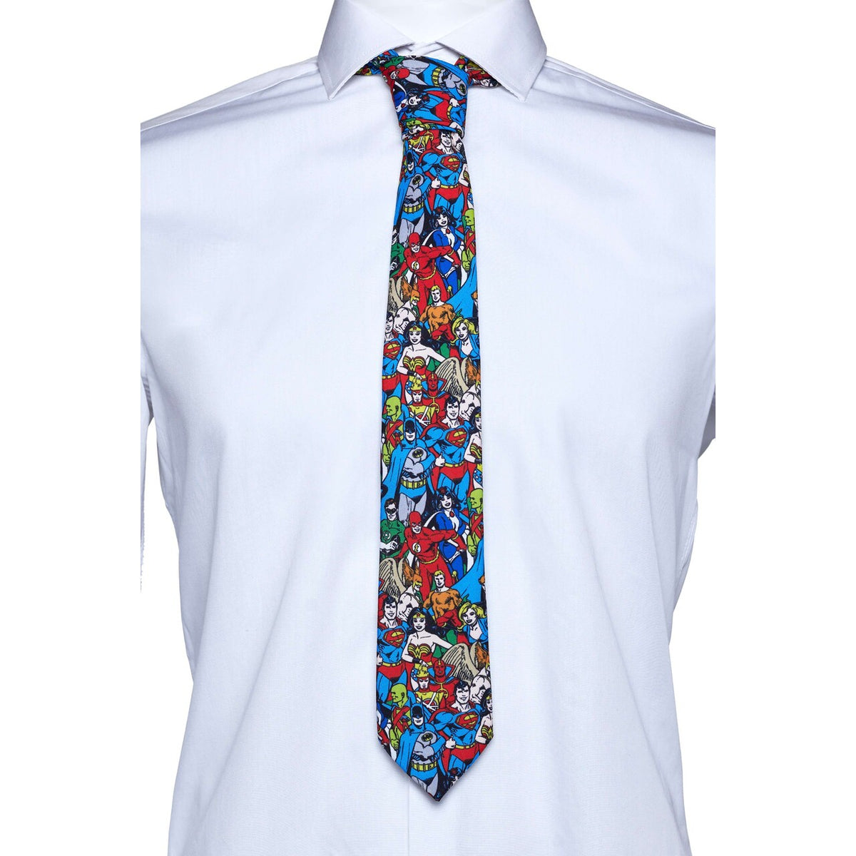 Op deze afbeelding zie je een Accessoires, van het merk Opposuits. Dc Comics™ Tie - Justice League