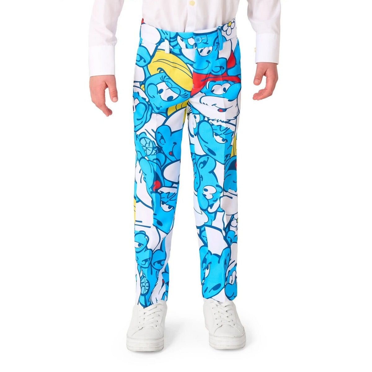 Op deze afbeelding zie je een Kostuums, van het merk Opposuits. Boys The Smurfs™ Jongen Kostuum