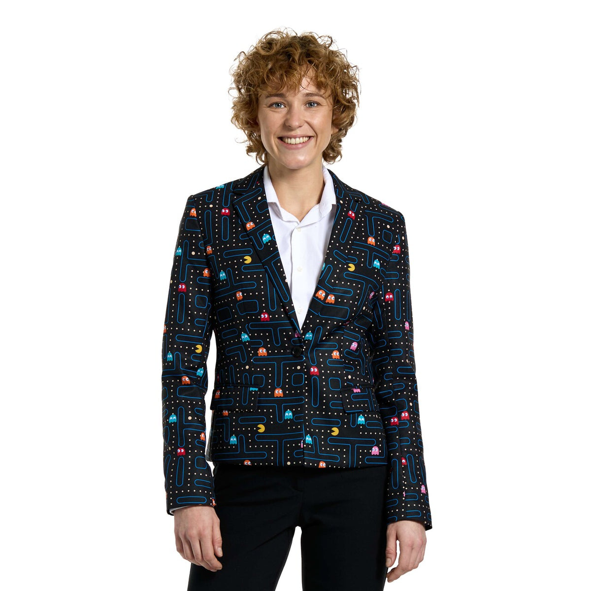Op deze afbeelding zie je een Kostuums, van het merk Opposuits. Madam Pac-Man™ Vrouw
